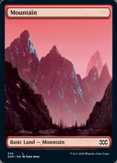 Magic The Gathering Double Masters Single Card Land Mountain