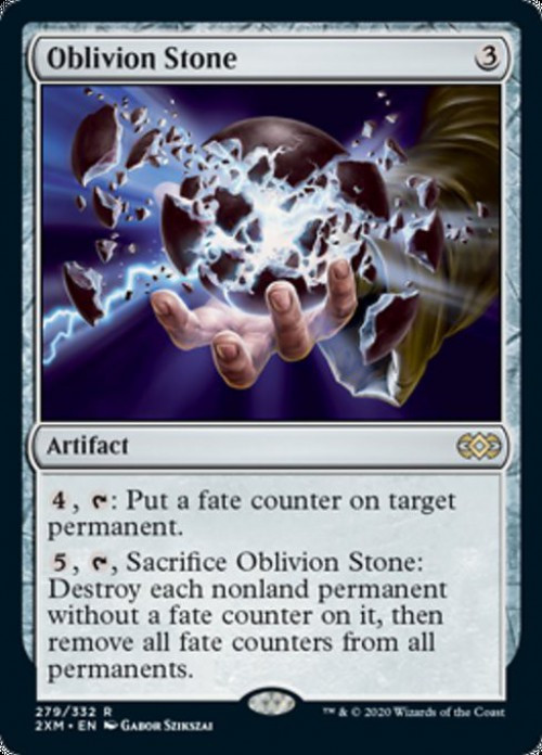 Magic The Gathering Double Masters Single Card Rare Oblivion Stone