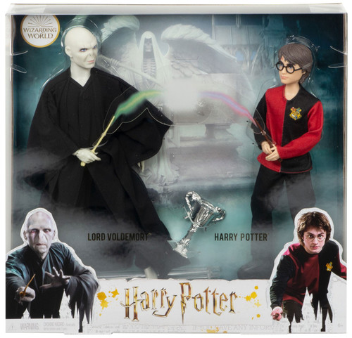 Harry Potter Wizarding World Lord Voldemort Harry Potter 11 Doll 2-Pack  Mattel - ToyWiz