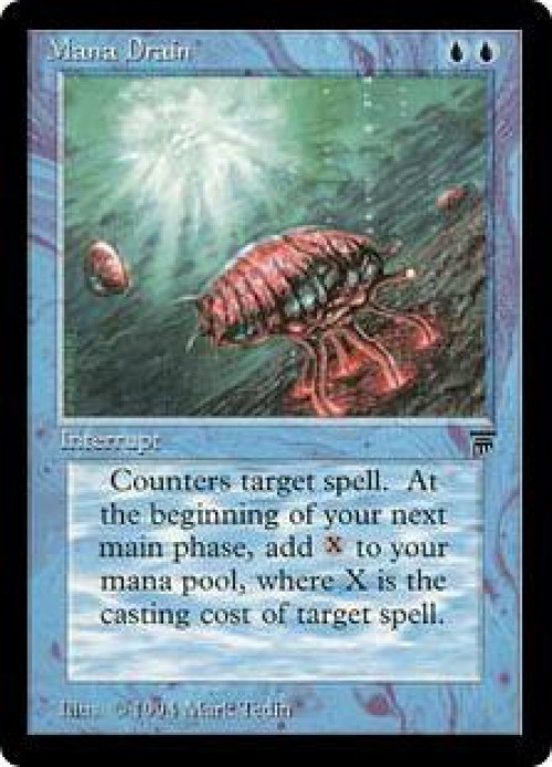 mtg drain cards Mana - Single Card Mint / near mint condition trading card Mana Drain | Commander Legends