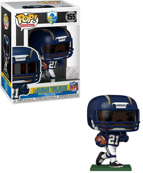 McFarlane Toys NFL San Diego Chargers Sports Picks Football Series 25 LaDainian  Tomlinson Action Figure Blue Jersey - ToyWiz