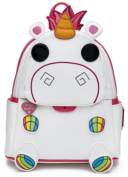 Despicable Me Minion Made Funko Pop Fluffy Unicorn Mini Backpack