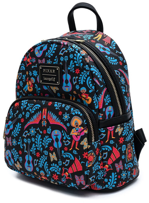 Disney Pixar Coco DIA DE LOS MUERTOS AOP Mini Backpack  display picture 2