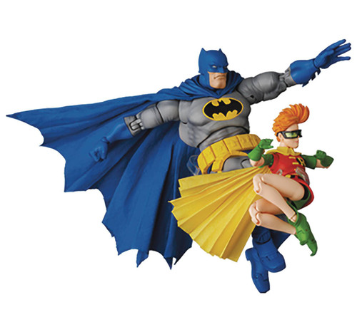 MAFEX Batman 2種セット DC The Dark Knight Returns MAFEX Batman Robin 6.2 Action Figure 2