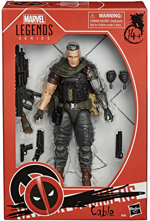 Marvel X-Men Deadpool Marvel Legends Cable Exclusive 6 Action