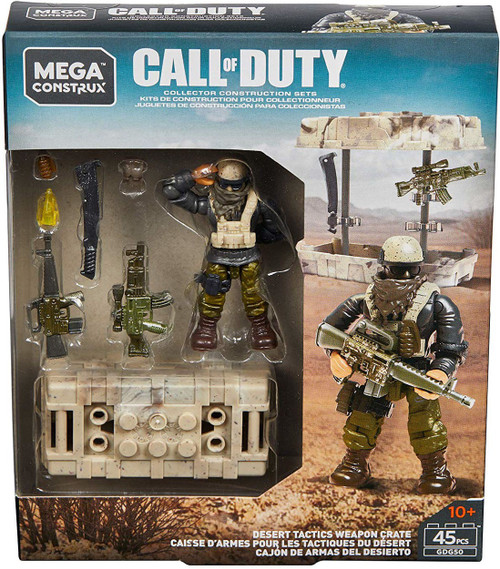 Call of Duty Desert Tactics Weapon Crate Set Damaged Package