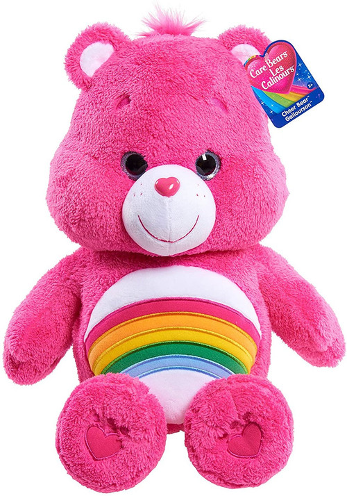 Care Bears Cheer Bear 21 Plush Basic Fun - ToyWiz