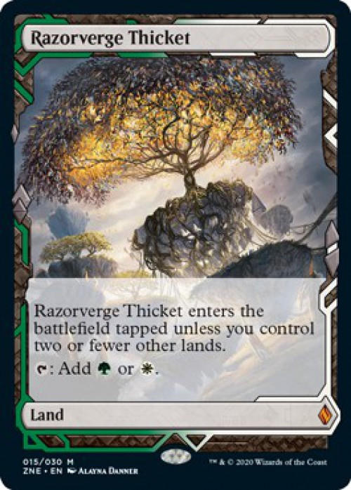 Mtg Razor Runner Magic The Gathering Trading Card Game Zendikar Rising Expeditions ...