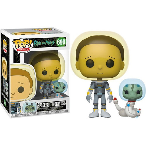 Funko Rick Morty POP Animation Space Suit Morty Vinyl Figure 690