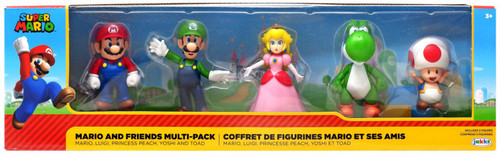 World of Nintendo Super Mario Mario Friends Multi-Pack Mario