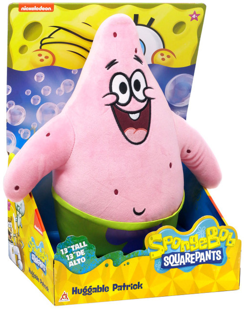 Nickelodeon Spongebob Squarepants Huggable Patrick 13 Plush Alpha Group -  ToyWiz