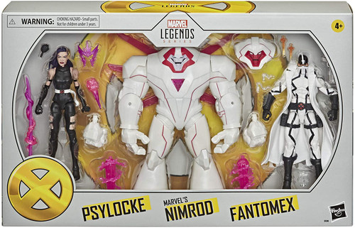 Marvel X-Men Marvel Legends Psylocke, Nimrod Fantomex Exclusive 6