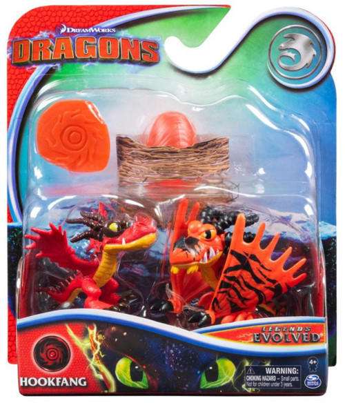 Dreamworks DRAGONS : Set 6 figurines Legends evolved Toothless Meatlug