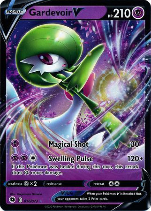 Pokemon Champions Path Single Card Ultra Rare Gardevoir VMAX 17 - ToyWiz