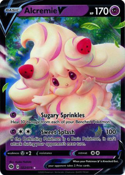 Pokemon Champions Path Single Card Ultra Rare Alcremie V 22 - ToyWiz