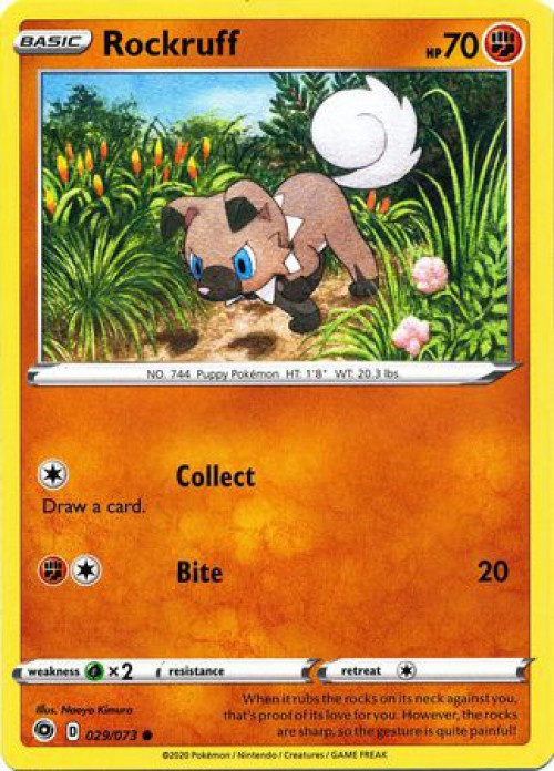 rockruff pokemon card price Rockruff Trainer Gallery Silver Tempest TG07/TG30, NM Pokemon Card