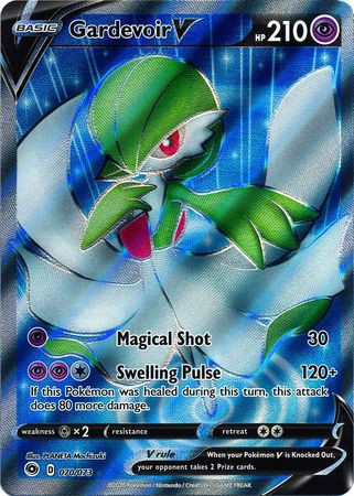 Pokemon Champions Path Single Card Ultra Rare Gardevoir VMAX 17 - ToyWiz