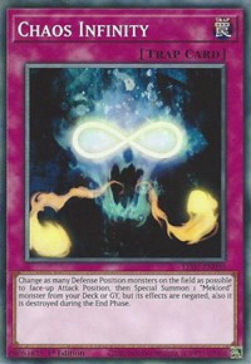 YuGiOh Trading Card Game Legendary Duelists Rage of Ra Single Card Common  Chaos Infinity LED7-EN030 - ToyWiz