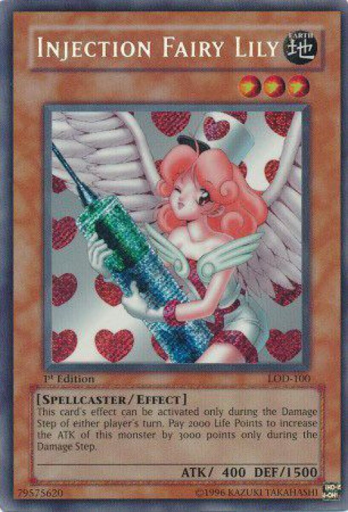 YuGiOh Legacy of Darkness Single Card Secret Rare Injection Fairy