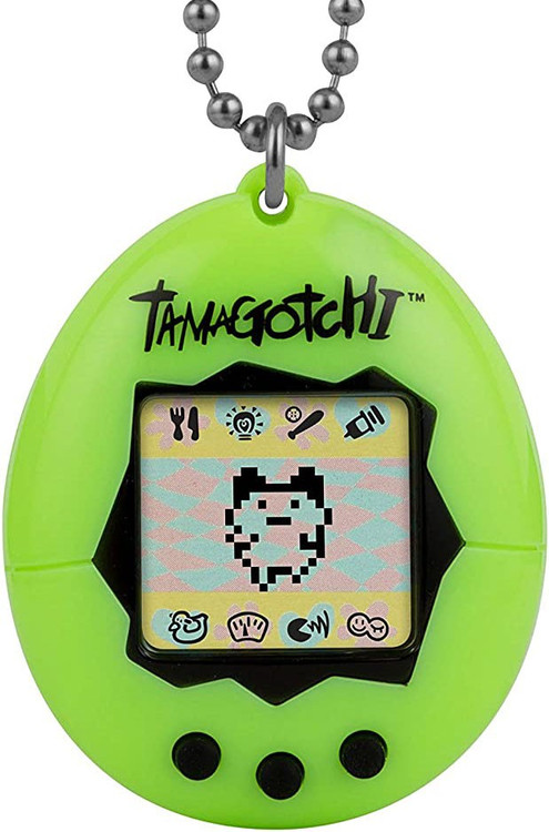 Tamagotchi The Original Gen 1 Neon Green 1.5 Virtual Pet Toy Bandai America  - ToyWiz