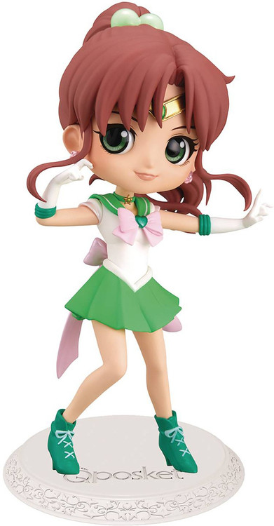 Sailor Moon Q Posket Super Sailor Jupiter 5.5-Inch Collectible Figure [Version 2]