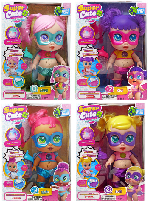 Super Cute Little Babies Gabi Kala Sisi Sofi Set Of 4 Dolls Jay At Play Toywiz - roblox día de halloween con mi bebé fairies mermaids