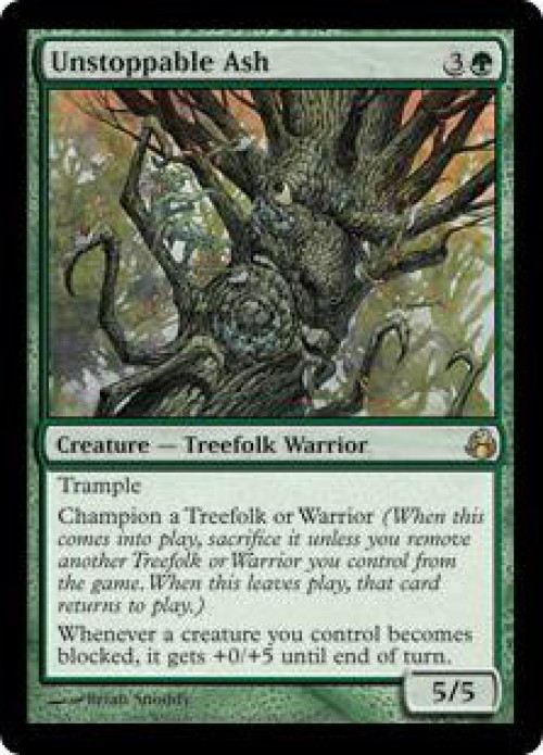 Magic The Gathering Morningtide Single Card Rare Unstoppable Ash 137 -  ToyWiz