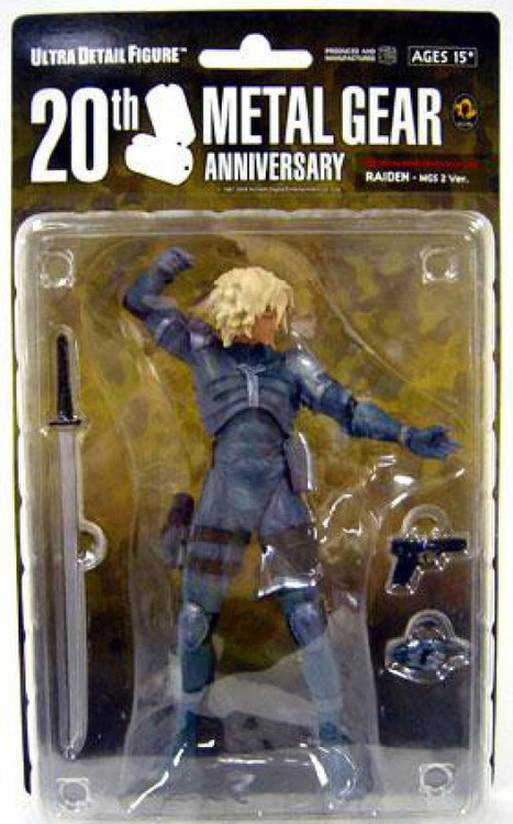 Metal Gear Solid 2 Sons of Liberty Solid Snake Action Figure