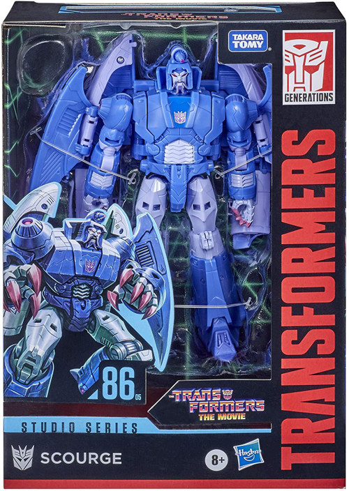 Transformers Generations Studio Series 86 Scourge Voyager Action