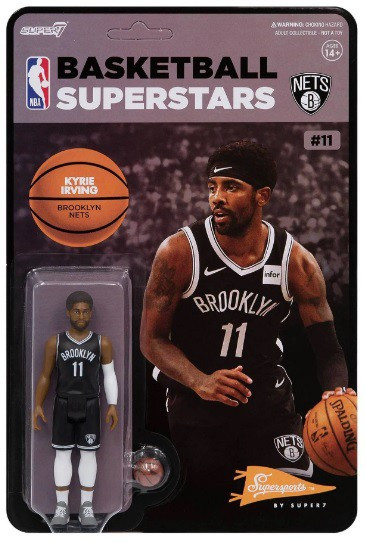 ReAction NBA Brooklyn Nets Kyrie Irving Action Figure Super7