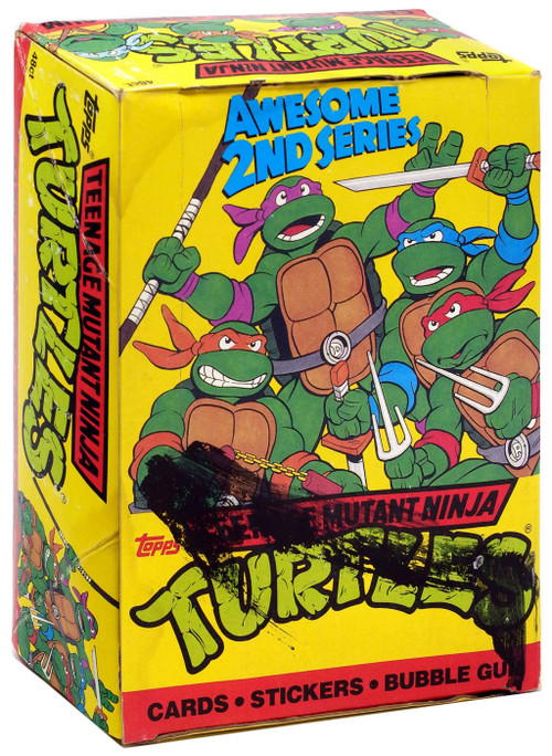 Teenage Mutant Ninja Turtles II カード 1991 TOPPS TEENAGE MUTANT NINJA TURTLES II CARDS & STICKERS SEE