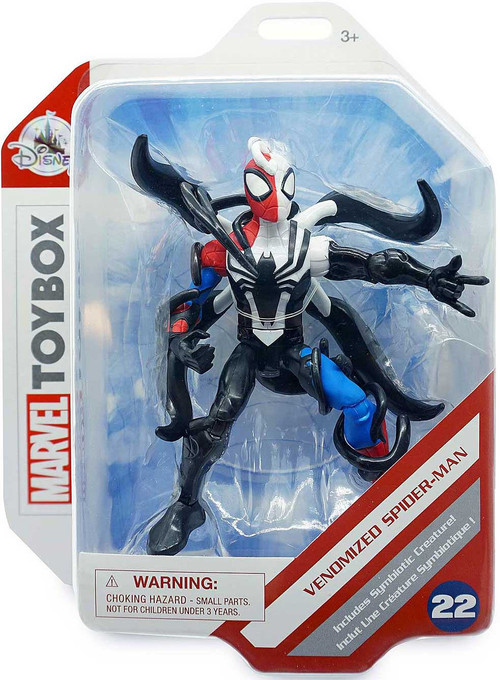 Disney Marvel Toybox Venomized Spider-Man Exclusive 4.75 Action