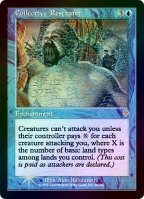 集団監禁/Collective Restraint Foil 英語 4枚 MTG mtginvasioncollectiverestraint