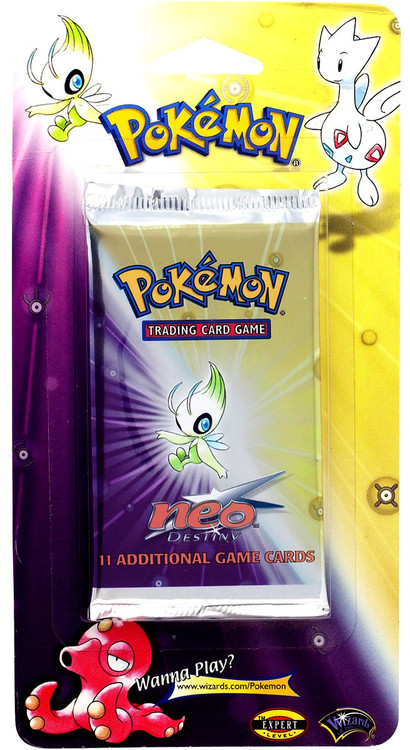 Pokemon Neo Genesis Booster Pack 11 Cards Wizards of the