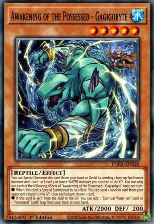 YuGiOh Trading Card Game Phantom Rage Single Card Common Awakening