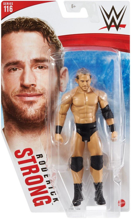 WWE Wrestling Series 116 Roderick Strong 6 Action Figure Black