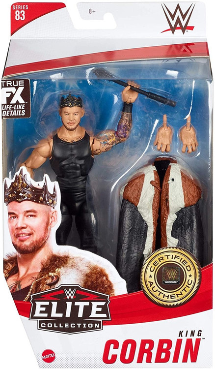 WWE Wrestling Elite Collection Series 83 King Corbin 7 Action