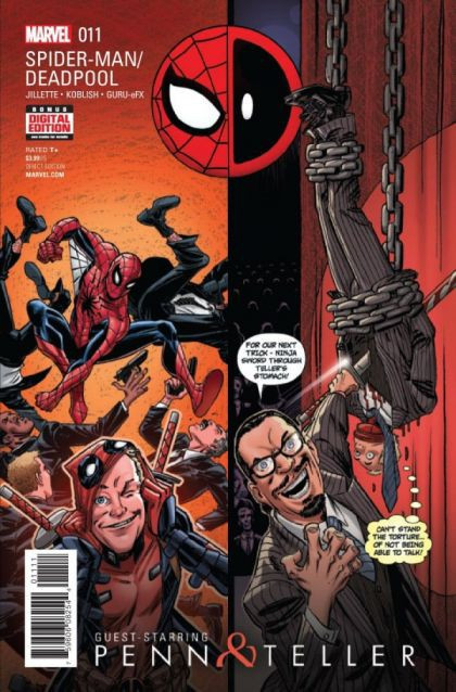 アメコミリーフ Spider-man Deadpool #1