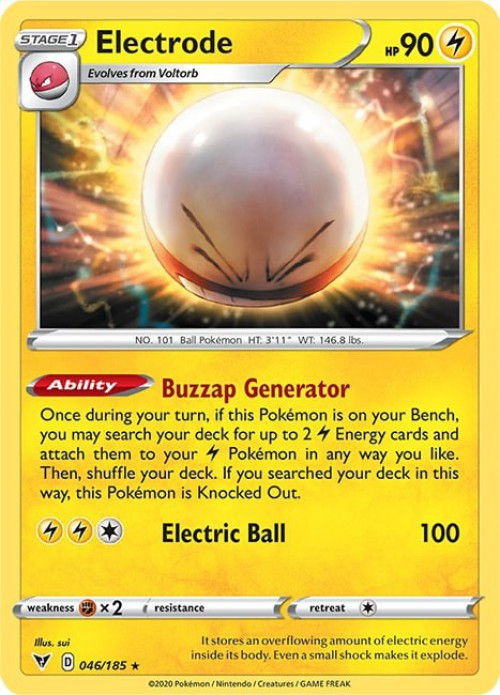 electric energy pokemon card price Trading Game Sword Shield Vivid Voltage Single Card Rare Holo Electrode 46 Listed cards may have imperfections. Iono's Kilowattrel - Journey Together