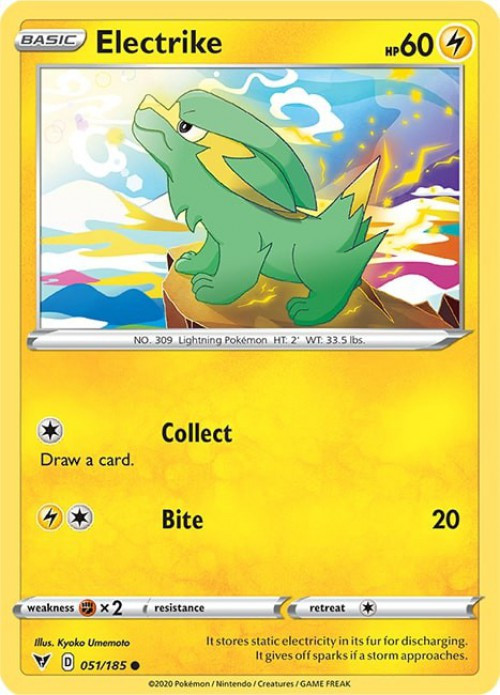 pokemon vivid voltage card prices Trading Game Sword Shield Single Card Common Electrike 51 Vivid Voltage expansion as more Pokémon V appear Top 15 Vivid Voltage Pokemon
