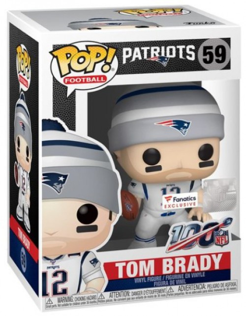 Godly Collectibles Tom Brady (Color Rush) New England Patriots Pop! Vinyl  Figure #59 Pop! Vinyl Figures