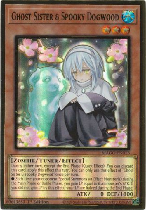 YuGiOh Maximum Gold Single Card Premium Gold Rare Ghost Sister