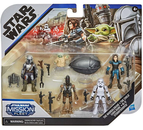 Star Wars Mission Fleet Defend the Child Figure 5-Pack The