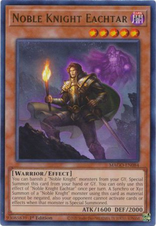 noble knight yugioh cards Deck 40 + Extra Deck + Sleeves – Budget Yugioh Decks Warrior/Effect Yu-Gi-Oh Card - LVAL-EN085 -