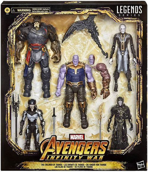 marvel legends infinity war 3 pack thanos