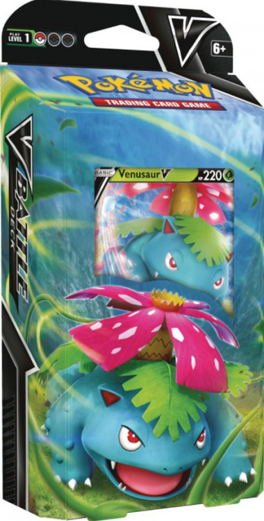 Pokemon Venusaur V Battle Deck [60 Cards & More]