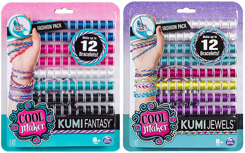 Cool Maker Kumi Kreator Fashion Pack Fantasy Jewels Set of 2 Refill Sets -  ToyWiz