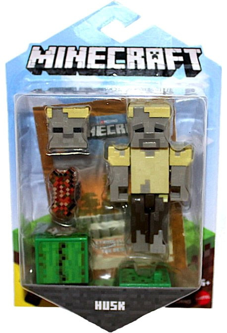 Minecraft Comic Maker Husk 3.25 Action Figure Mattel Toys - ToyWiz