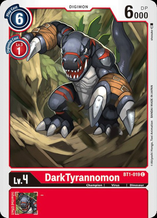 dark tyranomon coloring pages