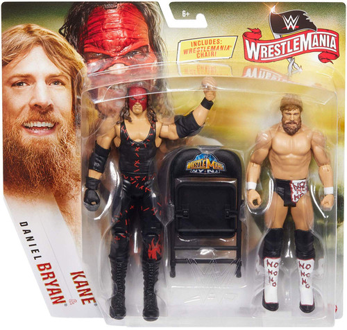 WWE Wrestling Battle Pack WrestleMania 36 Kane Daniel Bryan 6 Action ...